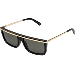 Le Specs Hydromatic Sunglasses Black Gold Unisex BNWT SO 1 LEFT!